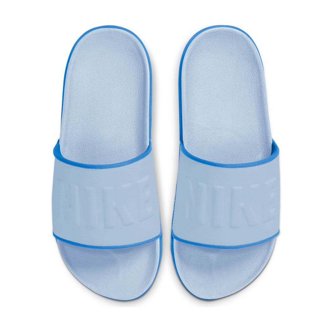 nike slide blue