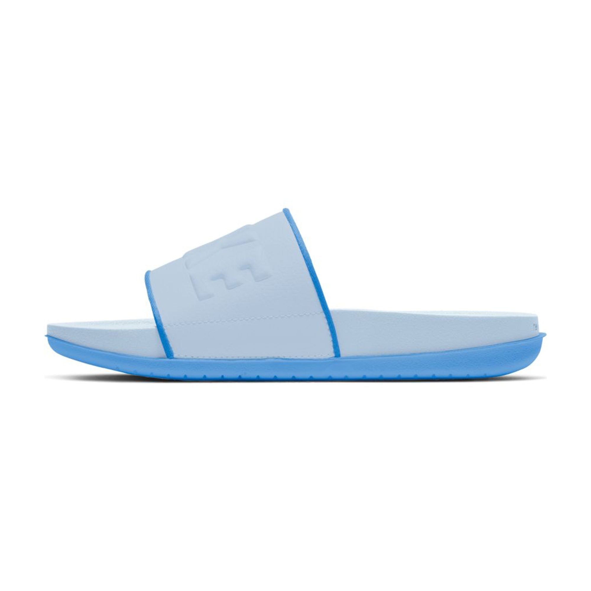 blue nike slides womens