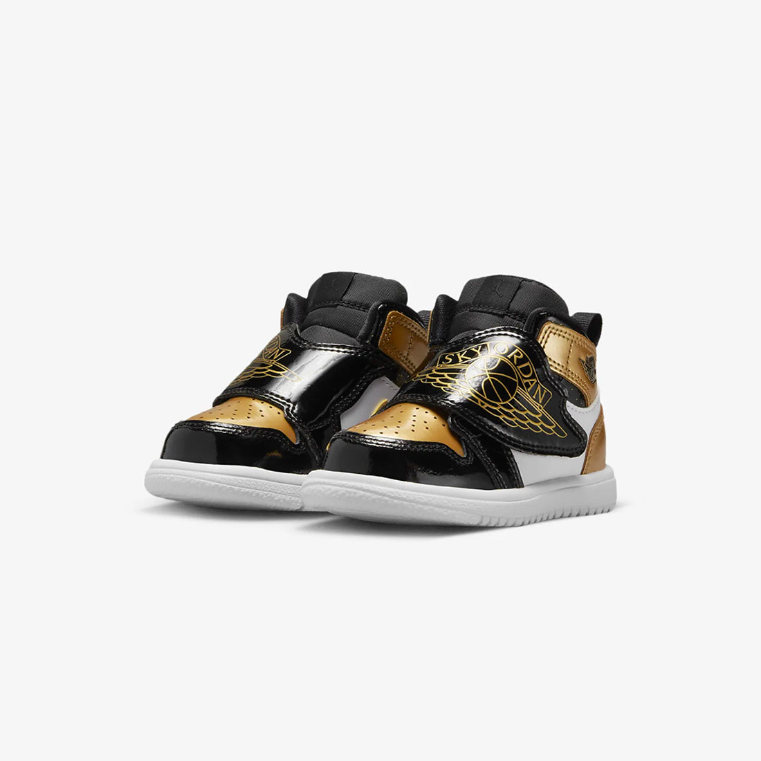 black and gold jordans for girls