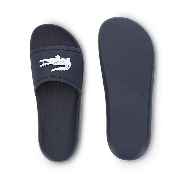 lacoste rubber slides