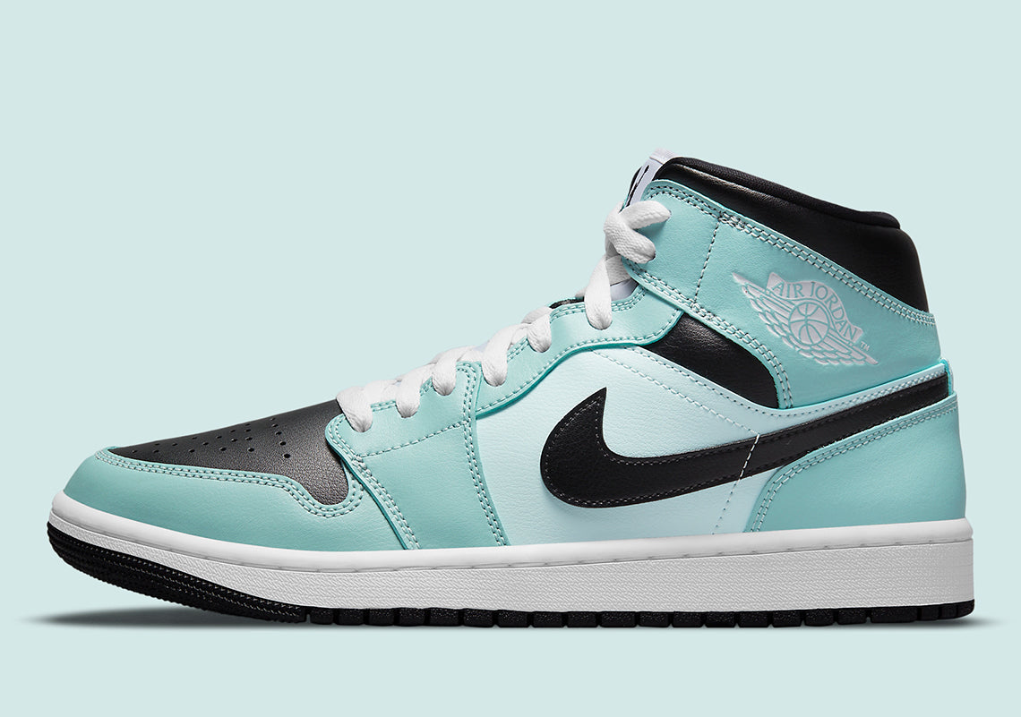 jordan 1 teal and white