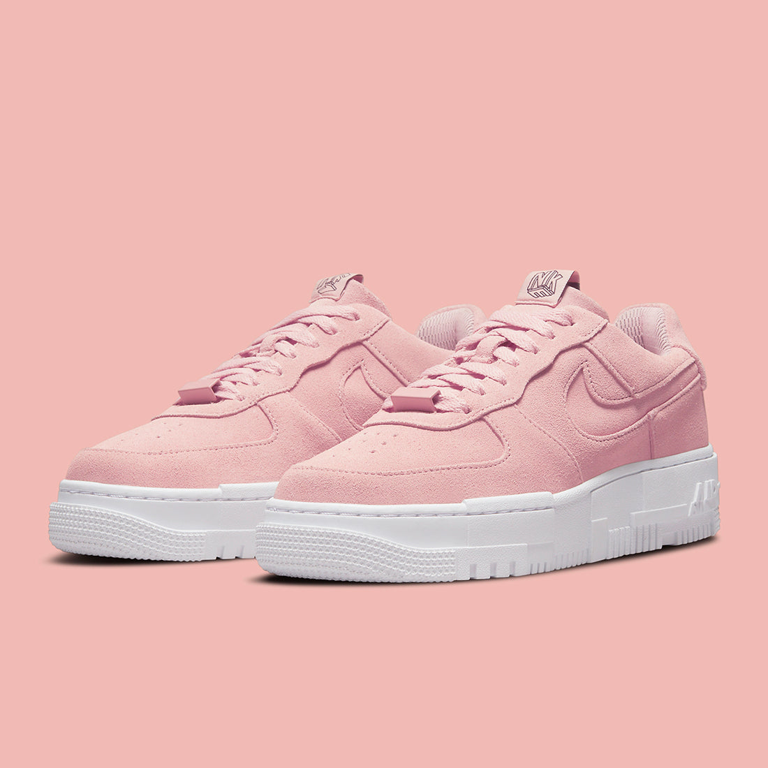 womens nike air force 1 pink suede