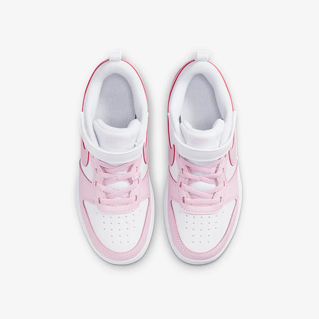 Younger Kids / PS Nike Court Borough Low 2 SE (White/Pink Foam)(DQ0473 ...