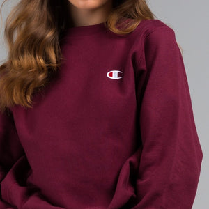 champion berry sweatshirt