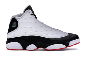 retro 13 white red black