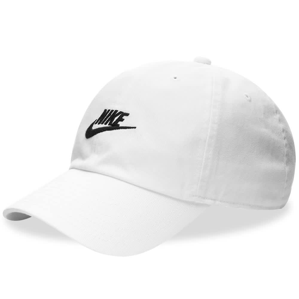 nike heritage cap white