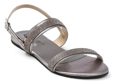 Silver Sandals For Women - Temu