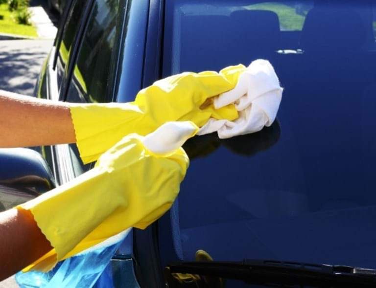 How to remove sticker glue from car paint 