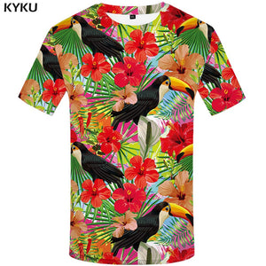 KYKU Brand 3d T-shirt Animal Lion Shirt Camiseta 3d T Shirt Men Funny T Shirts Mens Clothing Casual Fitness TeeTop Tiger Tshirt - OnshopDeal.com 