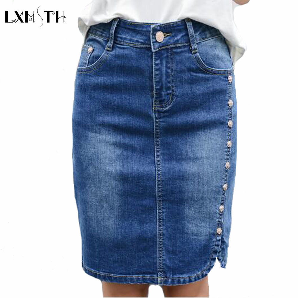 jean skirts 2018