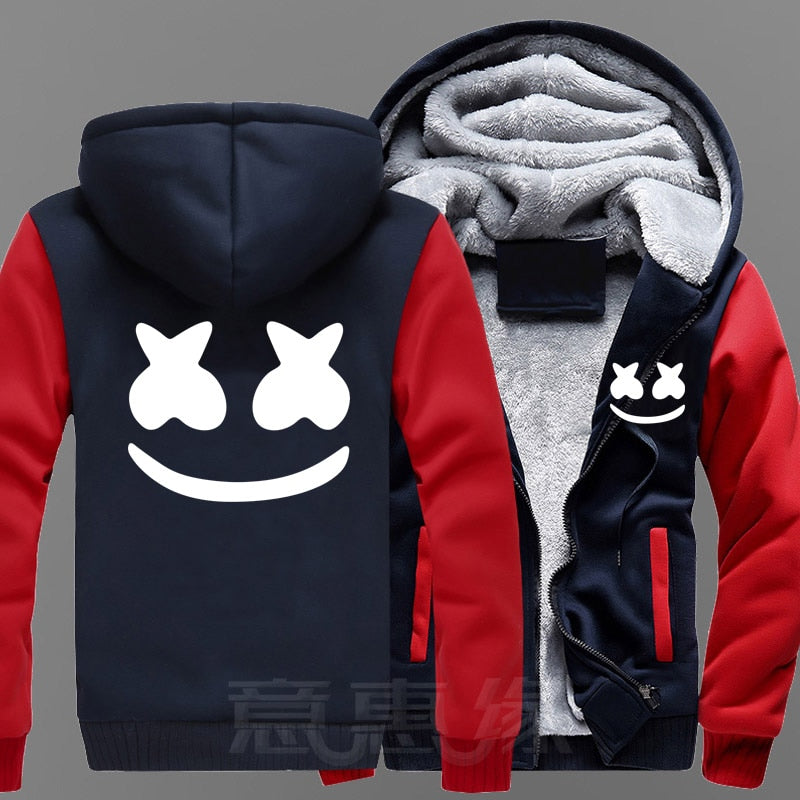 marshmello red hoodie