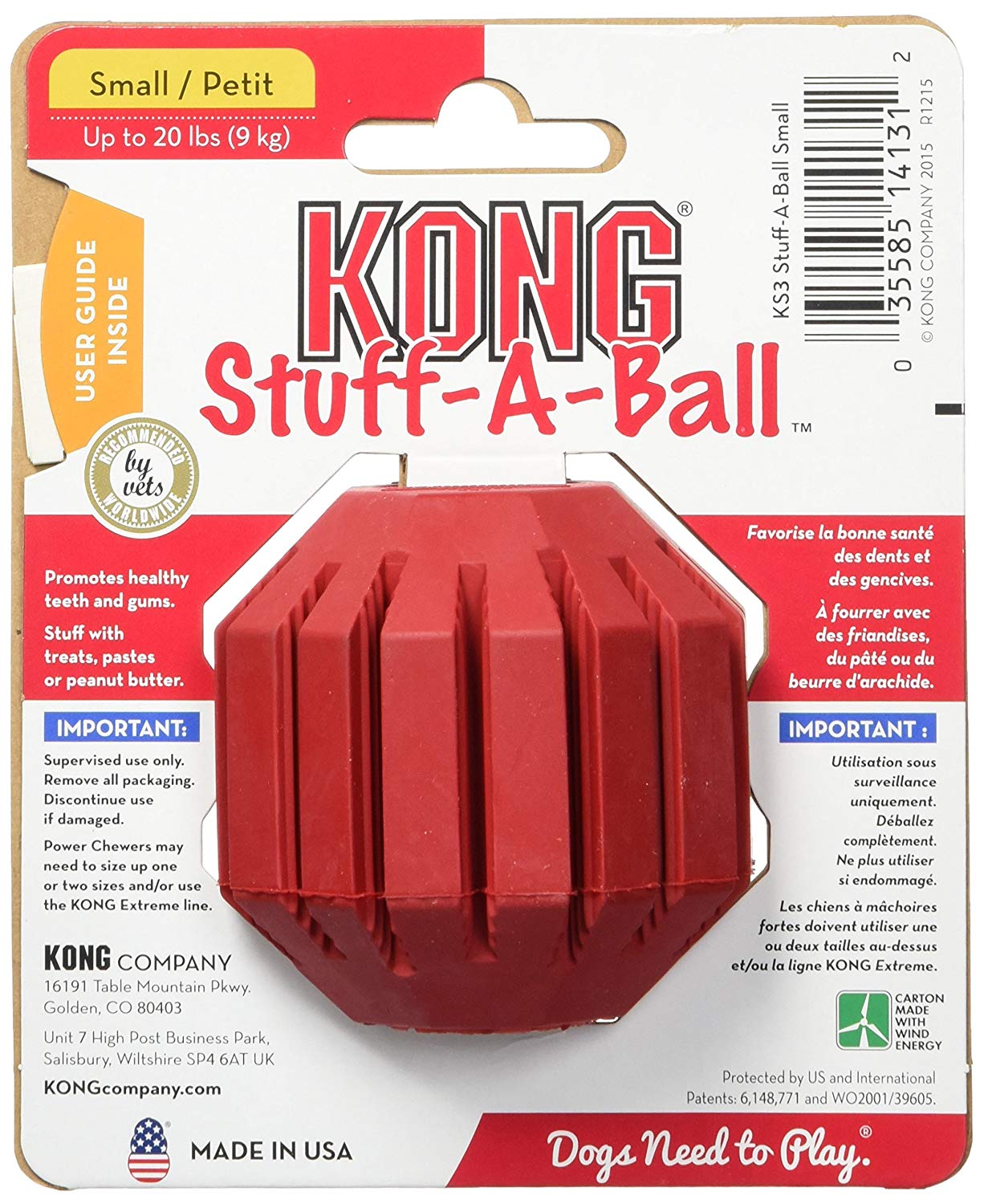 kong stuff a ball