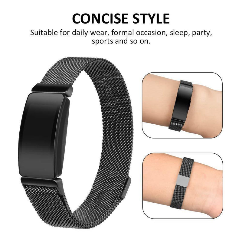 fitbit inspire hr milanese band