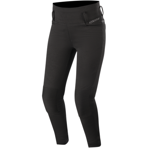  STOCKODEA Women Motorcycle Pants-Protective Riding Leggings  with CEArmor Knee Pads-Short Leg-Waist 29-(Medium) Black : Clothing, Shoes  & Jewelry