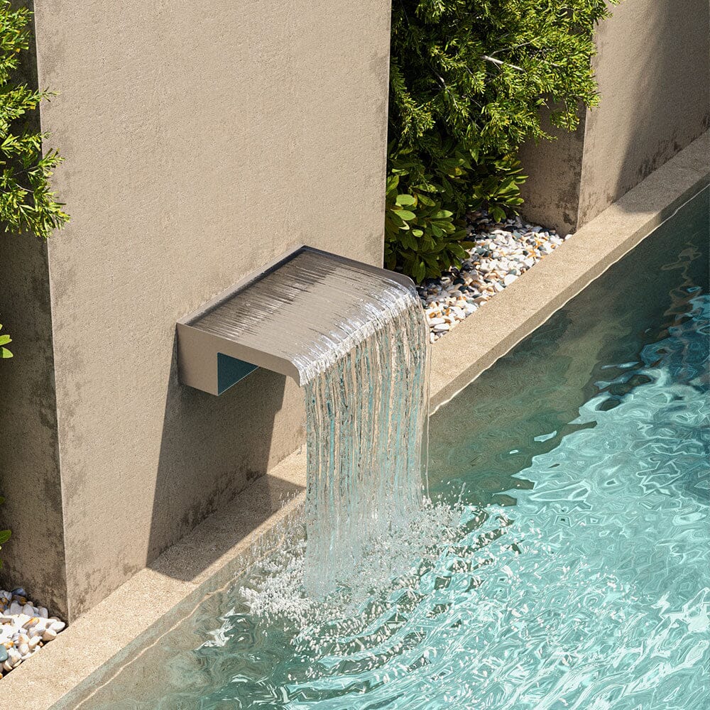 Back Entry Stainless Steel Water Blade