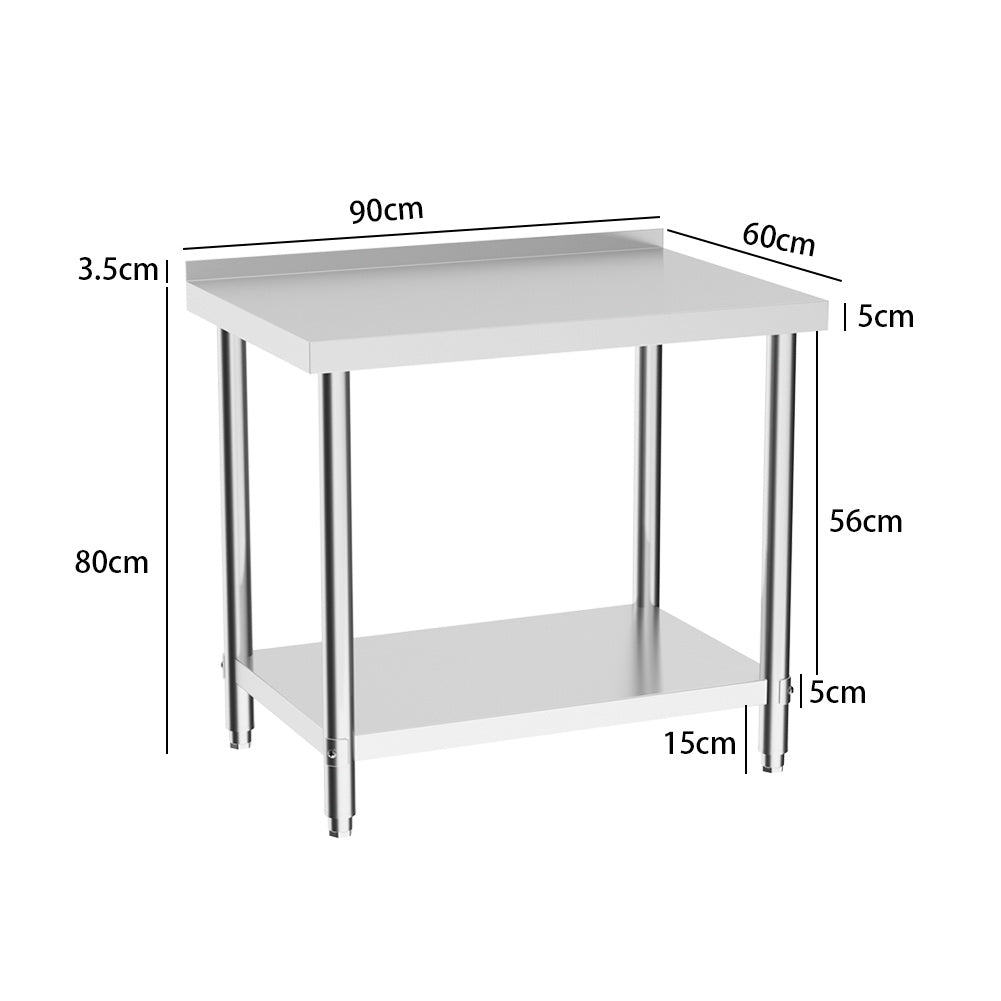 stainless work table