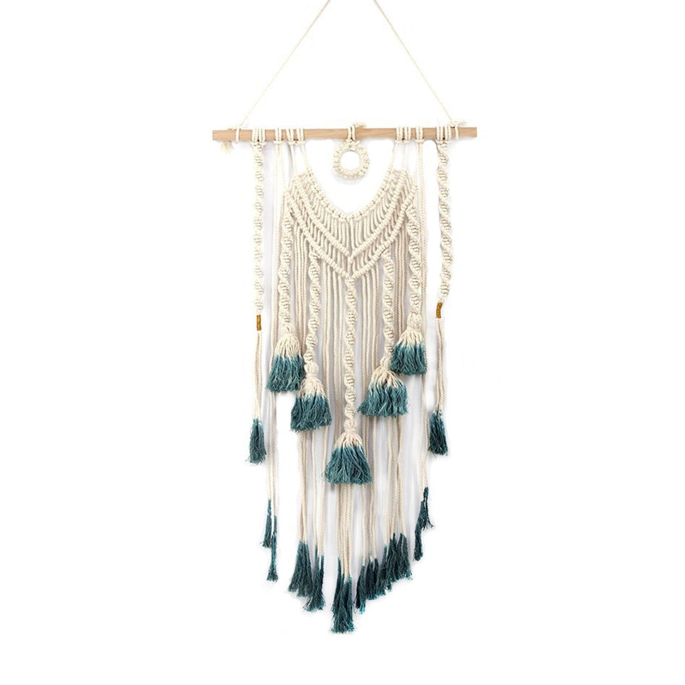 NACHEN Boho Large Macrame Wall Hanging Handmade Chic Tapestries Bohemi 買い 