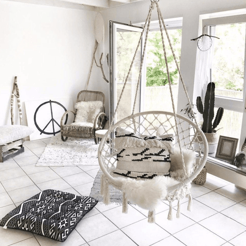 Hanging Macrame Chair Nomadic Fabrics
