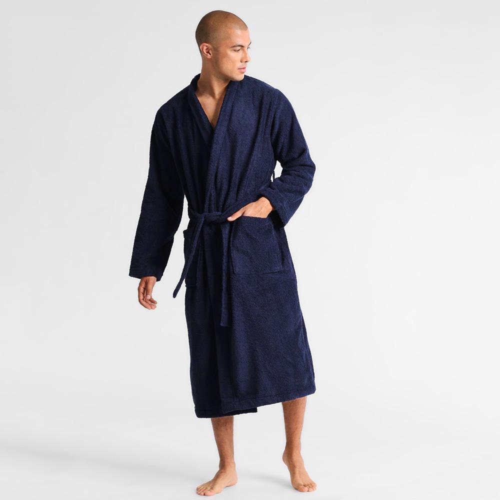 lacoste home pique bathrobe