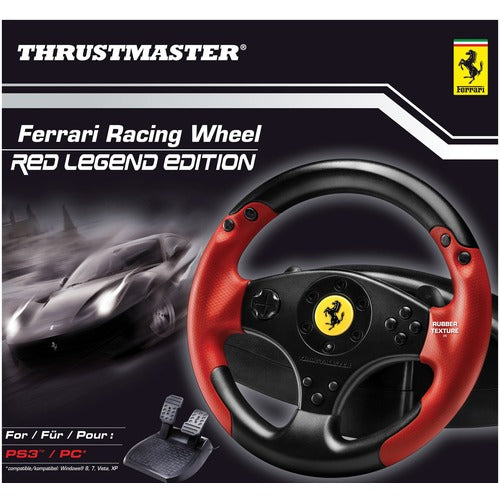 Thrustmaster Red Legend Edition Ferrari Racing Wheel For Playstation3pc