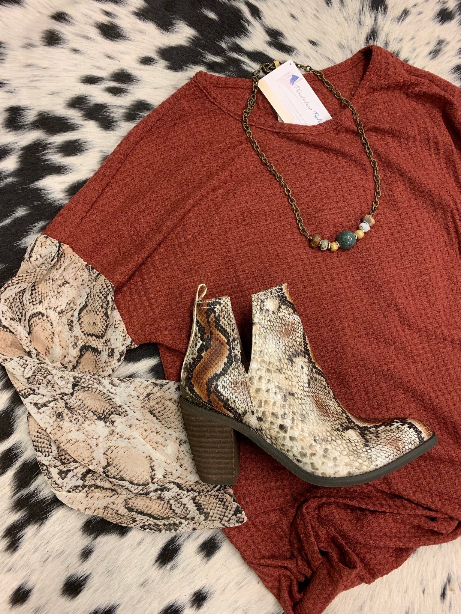 volatile snakeskin booties