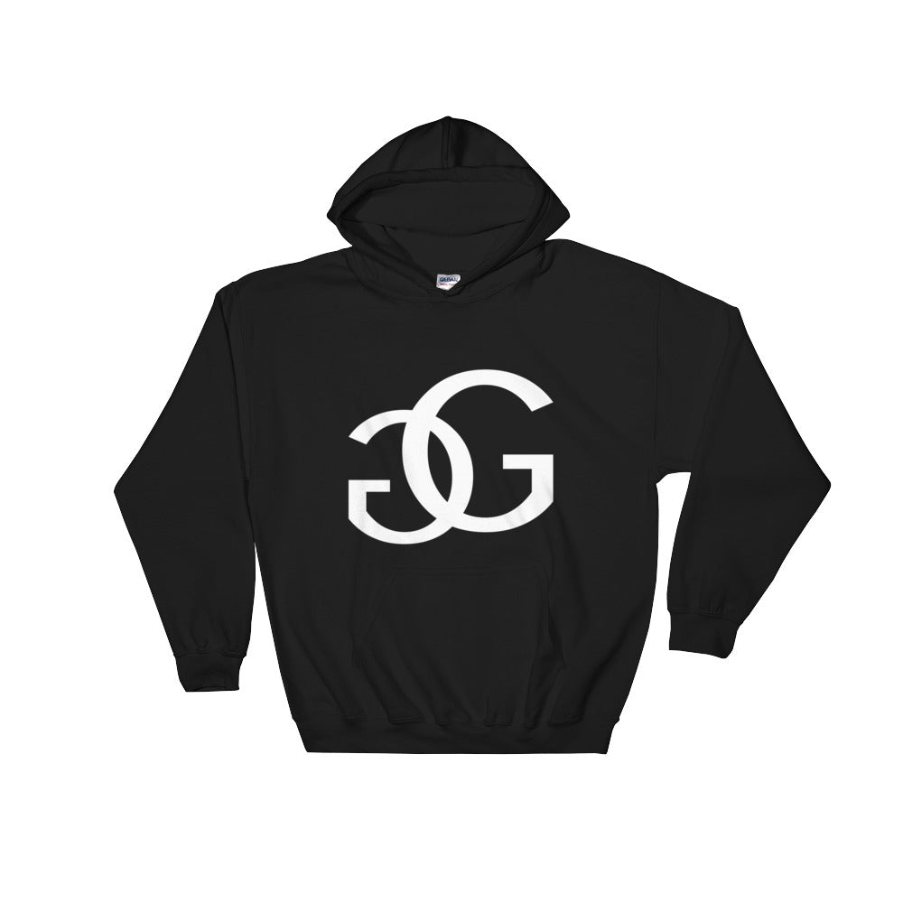 Black & White GG Hooded Sweatshirt | Greg Gilmore Hair