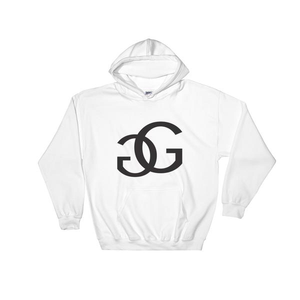 Black & White GG Hooded Sweatshirt | Greg Gilmore Hair