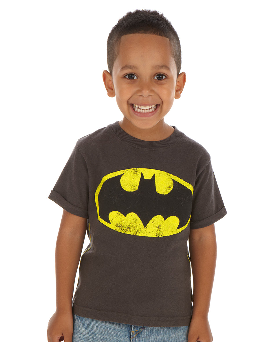 Batman Logo Vintage Wash Tee – Fabric Flavours