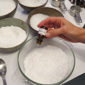 DIY Bath Salts with Essential Oils for Arthritis Pain