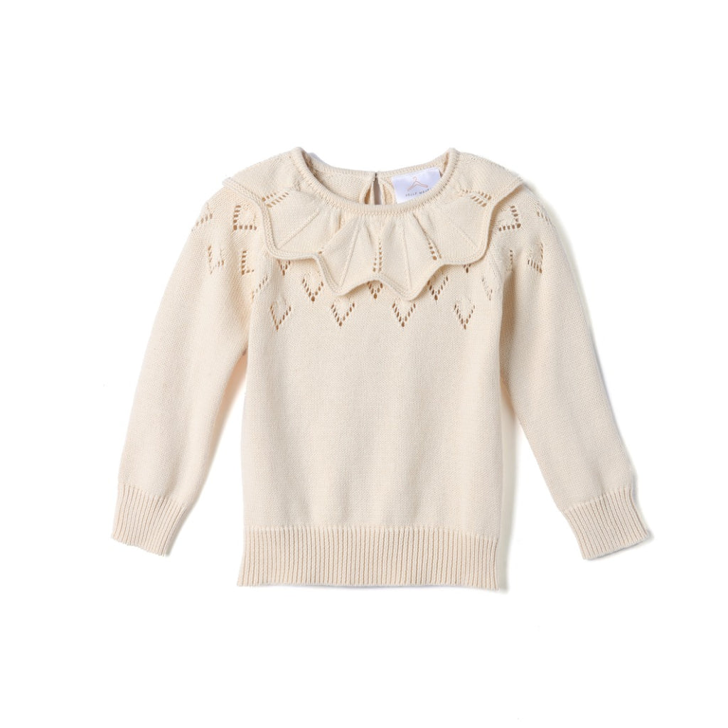 Collared knitted jumper Dolly Wears LTD