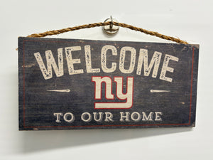 Sports Sign | New York Giants | CLEARANCE - Designer DIY