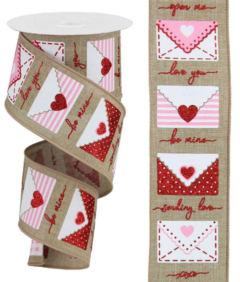 2.5 Valentine Heart Ribbon