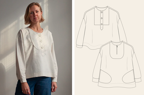 Modern Sewing Co French Smock