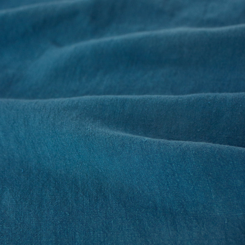 Washed Linen - Ocean | Blackbird Fabrics