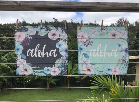 Kuscheltuechlein - ALOHA