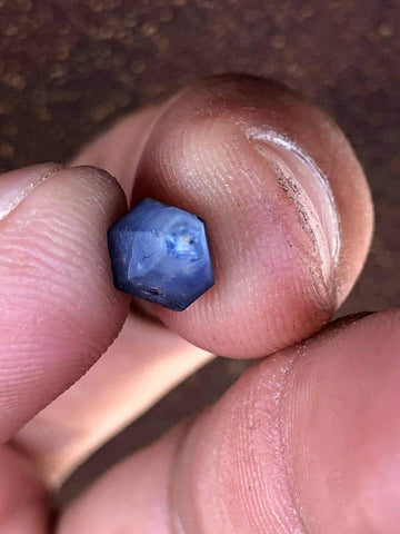 Burmese sapphire crystals are not that common