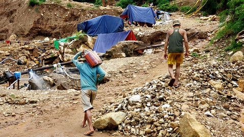 Sapphire miners in Mogok