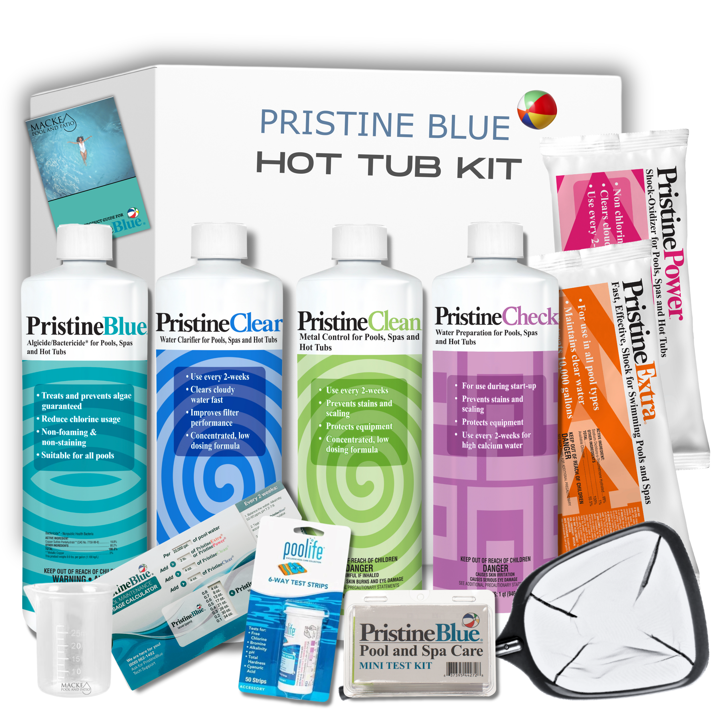 Pristine Blue Start Up Kit - Hot Tub & Swim Spa