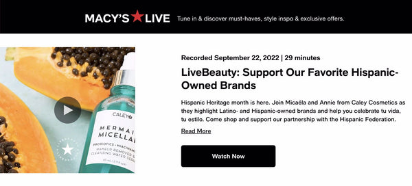 hispanic owned beauty brand