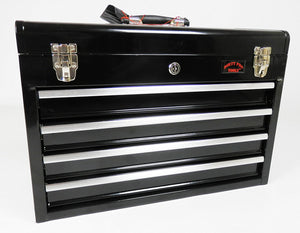 Large 4 Drawer Tool Box Lightweight Chest With Key Lock And Us