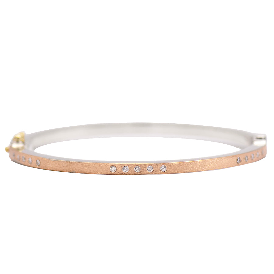 Rene Escobar Diamond Bangle Bracelet