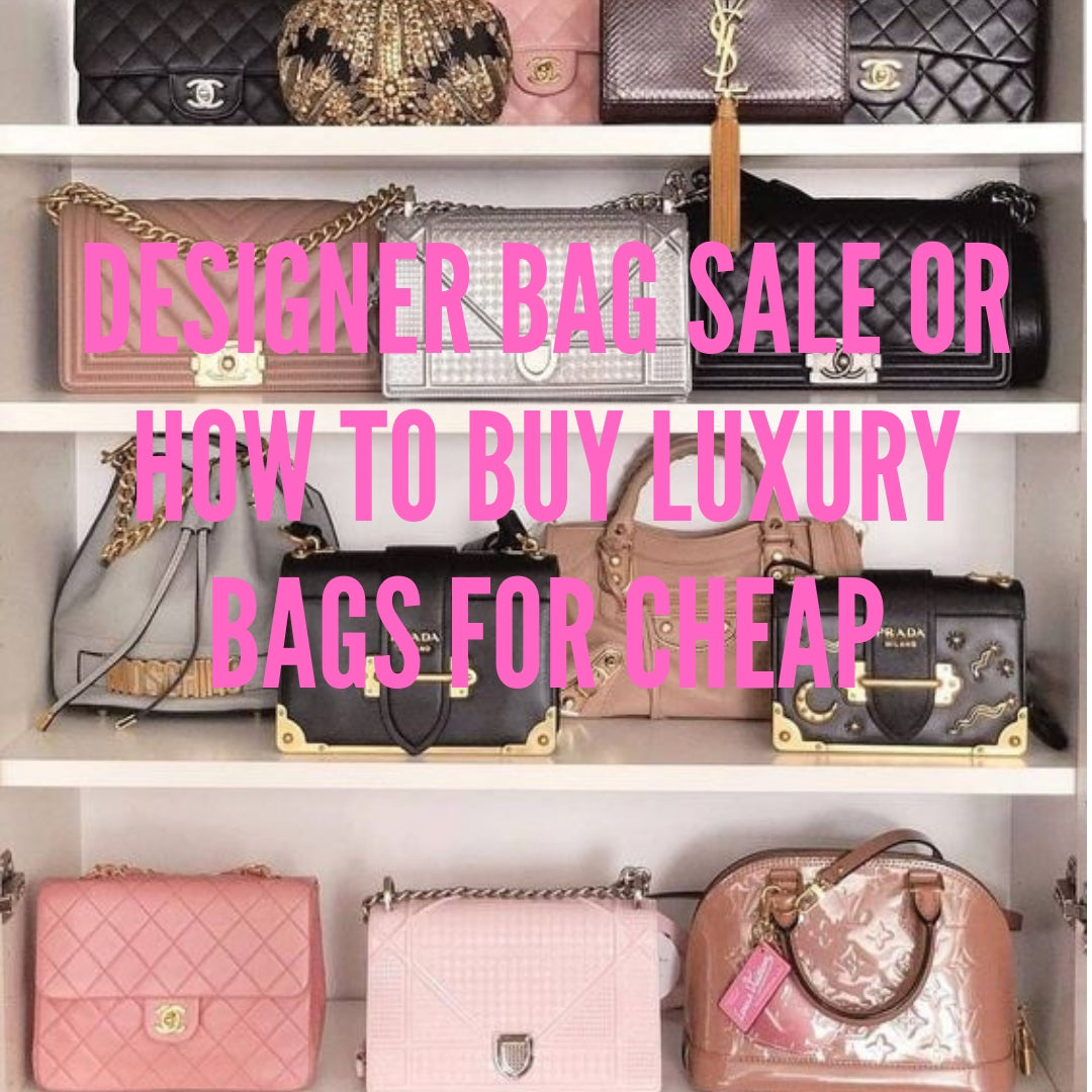 buy designer bags for less
