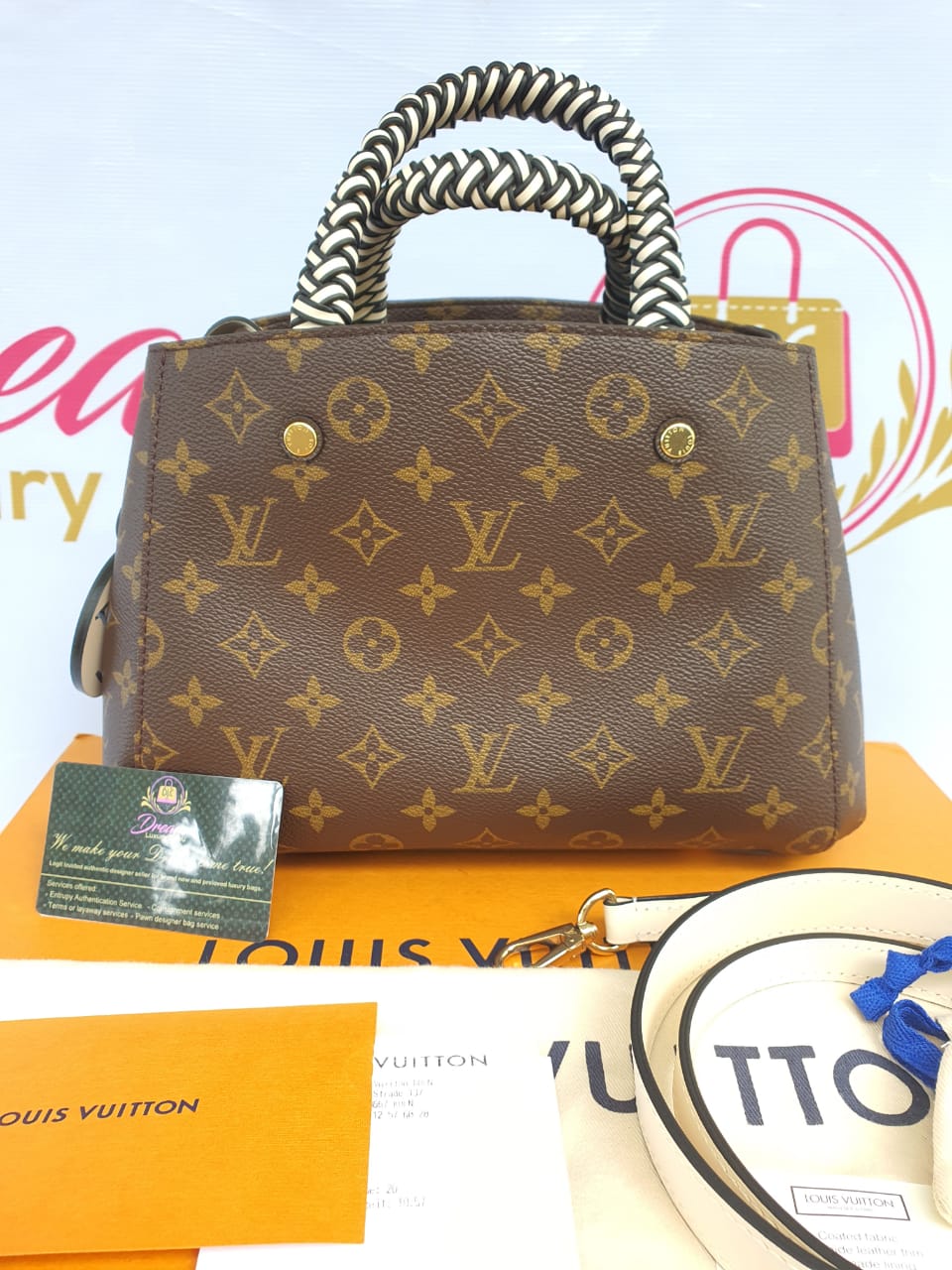 Authentic Louis Vuitton Montaigne