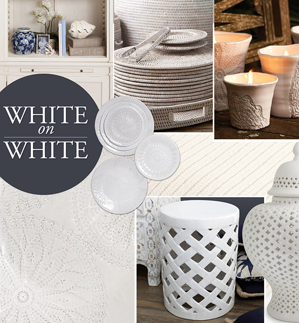 White on White Mood Board