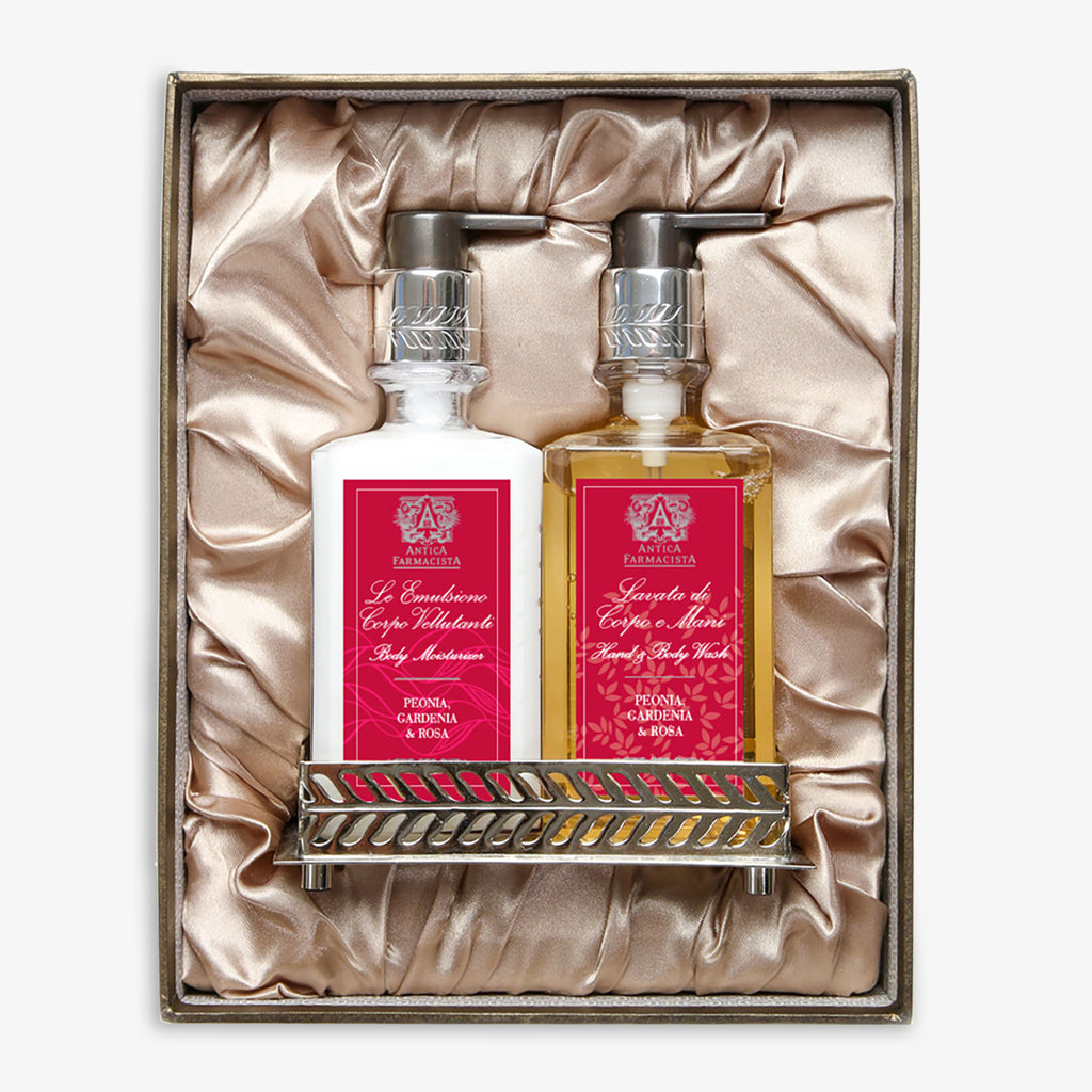 Antica Farmacista Gift Set Hand Wash, Body Moisturiser & Silver Tray P –  Alfresco Emporium