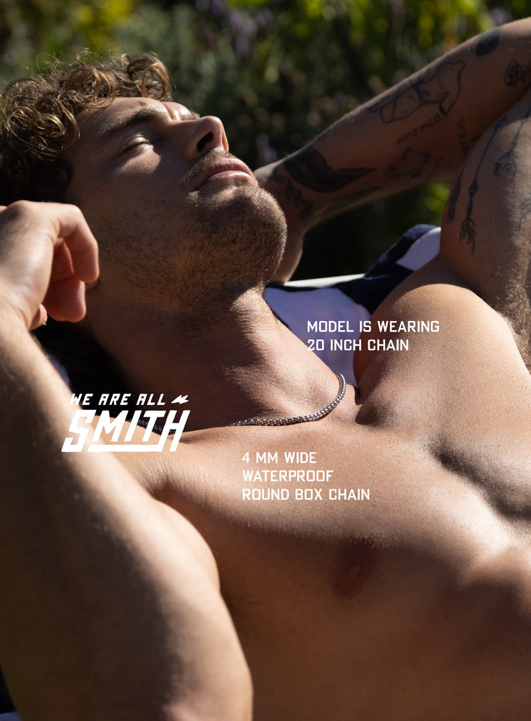 Christian Hogue models We Are All Smith Jewelry for Men