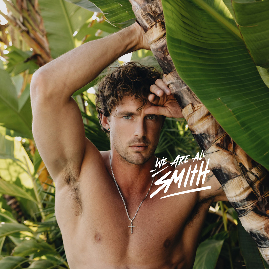 Male model Christian Hogue wearing We Are All Smith Men's Jewelry