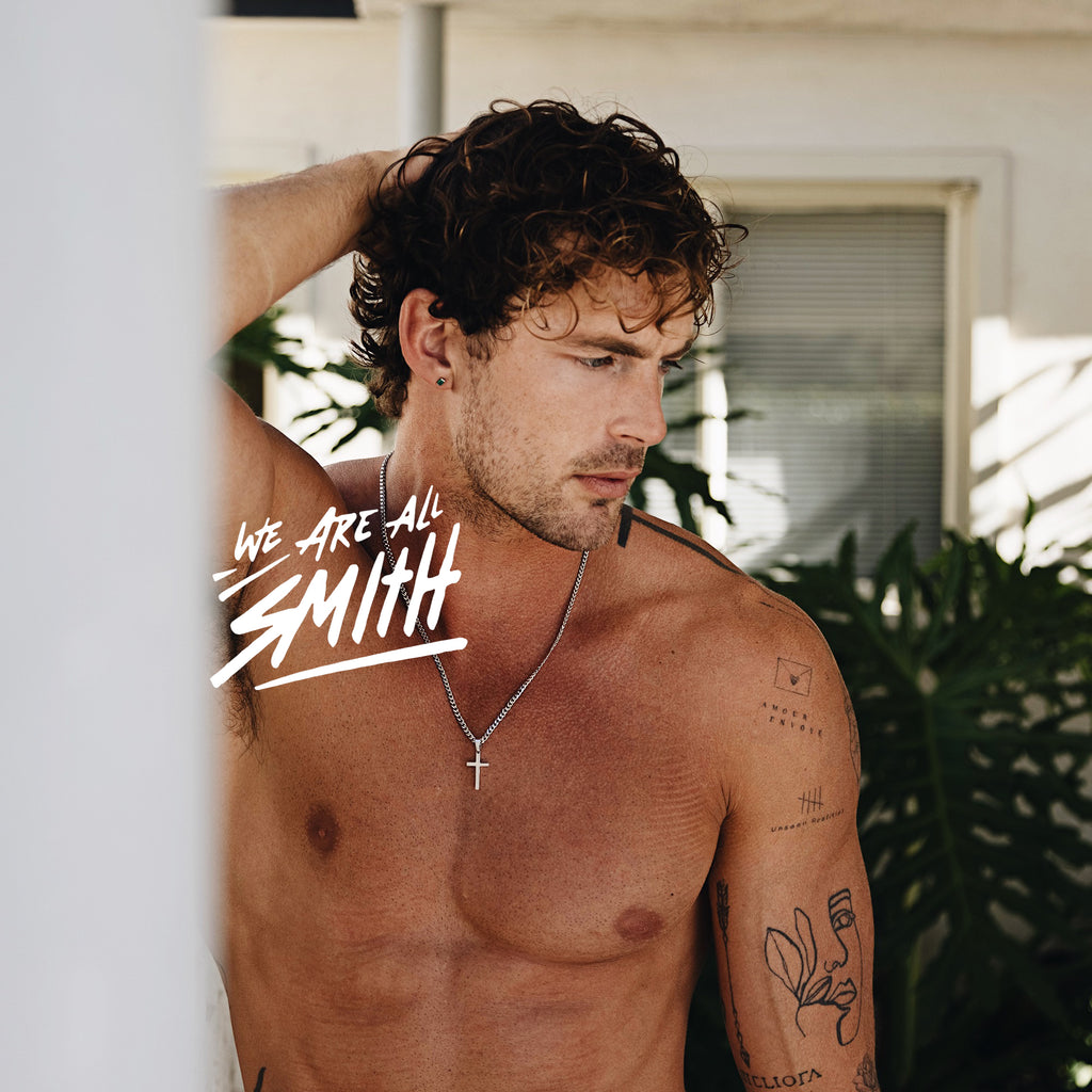 Christian Hoguel models Waterproof Men's Jewelry by We Are All Smith