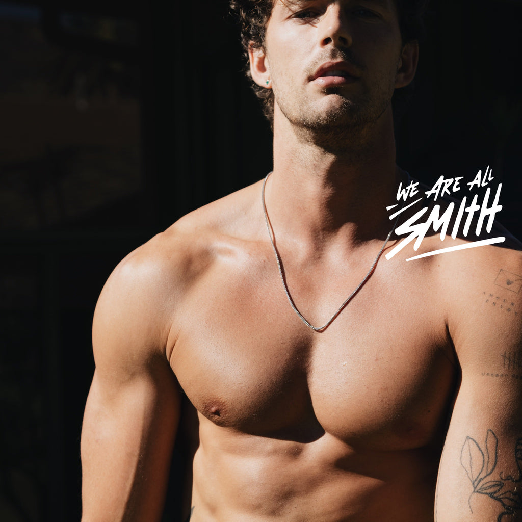 Christian Hoguel models Waterproof Men's Jewelry by We Are All Smith