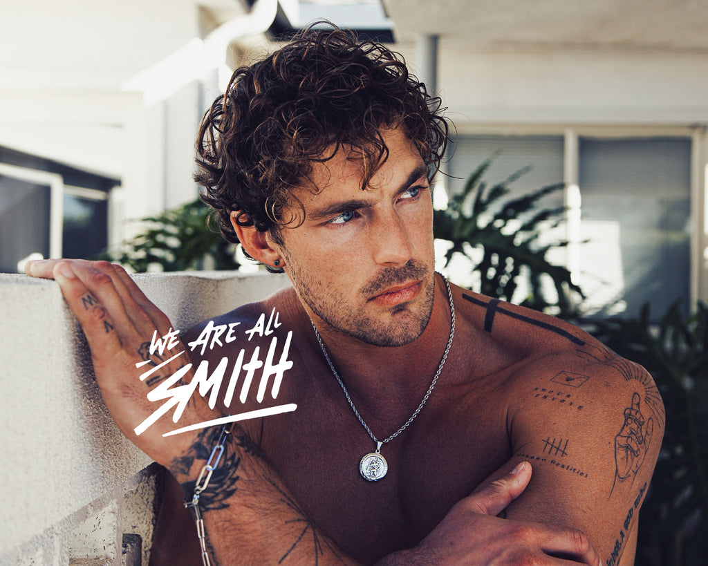 Christian Hoguel models Waterproof Men's Jewelry by We Are All Smith